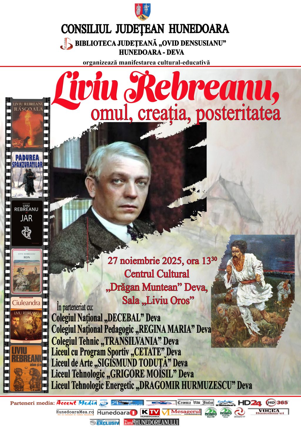 Afis Liviu Rebreanu