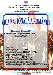 Afis ZIUA NATIONALA A ROMANIEI - 2025