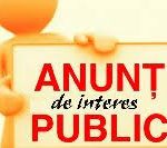 Anunț public