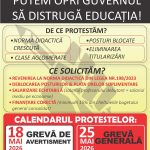 Profesorii strâng semnături pentru o nouă grevă