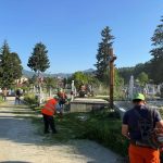 Primăria Petroșani continuă acțiunile de întreținere și înfrumusețare a orașului