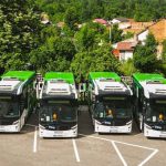Lupeni face pasul către transportul public verde: 14 autobuze electrice au fost predate operatorului regional
