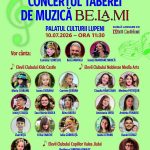 Palatul Cultural „Minerul” găzduiește Concertul Taberei de Muzică BE.LA.MI