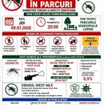 Dezinsecție în parcurile din Lupeni
