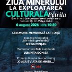 Ziua Minerului, marcată la Ansamblul Istoric Mina Petrila. Consiliul Județean Hunedoara invită comunitatea la un eveniment dedicat memoriei și identității Văii Jiului