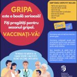 Vaccinarea antigripală, promovată la nivel național în perioada 1–4 septembrie. Cine beneficiază de vaccin compensat