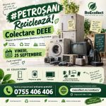 Petroșani: campanie de colectare a deșeurilor electrice și electronice, pe 25 septembrie