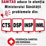 SANITAS cere o întâlnire de urgență cu ministrul Sănătății: „Sănătatea și Asistența socială nu pot fi puse pe pauză!”