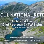 Biletul pentru Retezat se poate cumpăra online sau prin SMS. Cât costă?