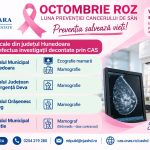 Luna Roz, în Hunedoara: Unde pot face femeile mamografii și ecografii mamare