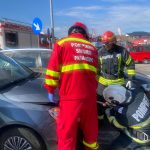 Mamă și fiu de 6 ani, răniți într-un accident rutier la Sântuhalm