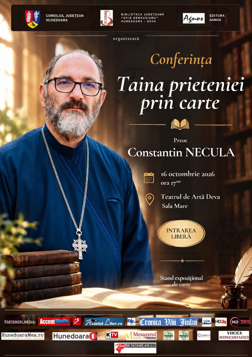 afis Conferinta Constantin Necula 2026