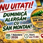 Aleargă cu San Montan! Duminică, la Petrila